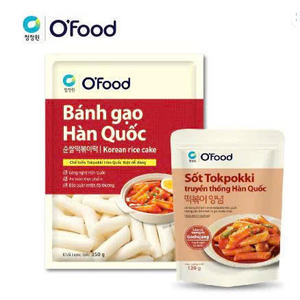 Sauce coréenne Tteokbokki O'Food en gros, 120g |   Sauce pour gâteaux de riz épicés et piquants |   Nourriture de rue coréenne prête à consommer |   Approvisionnement en gros - Product Image 5