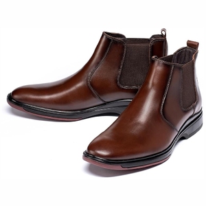 Zapatos Oxford de Hombre con Punta en Pico, de Cuero Vacuno, para Oficina y Eventos Formales, con Aumento de Altura, Parte Superior Suave, para Otoño - Product Image 5