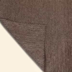 Alfombra Plana de Microfibra de Lana Color Cacao de DECORDEC, Diseño Minimalista, Pequeña, Geométrica, Texturizada, Hecha a Mano, Ecológica, Antideslizante - Product Image 6
