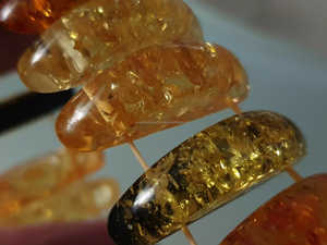 กำไลข้อมือแฟชั่นเรซินทุนงานฝีมือสำหรับผู้หญิงกำไลข้อมือสีแบรนด์จากงานฝีมือทำจากเรซินอินเดีย - Product Image 5