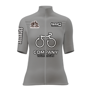Fabricante de Maillots de Ciclismo para Mujer, Manga Corta, Cierre Completo, 100% Poliéster, Transpirable, Secado Rápido, Proveedor OEM ODM - Product Image 4