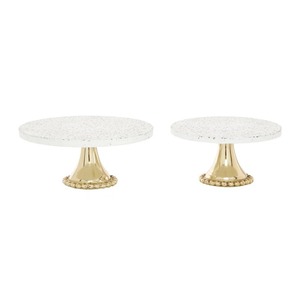 White 3-Tier Cake Stand With Lace Design Plastic Reusable Multi-Layer Display Tray - Product Image 6