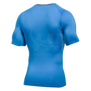 T-shirts de sport pour hommes de qualité supérieure, séchage rapide, vêtements de fitness, logo personnalisé, vêtements de sport respirants, t-shirts de sport pour hommes - Product Image 3