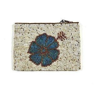 Portefeuille miniature élégant en perles, porte-monnaie fait main pour femmes à prix avantageux - Product Image 1