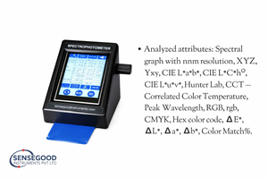 Espectrofotómetro Portátil Sensegood para Análisis de Color de Piel, Compatibilidad con Tonos de Base, Dermatología, Cosmética, OEM India, 1 Año de Garantía - Product Image 5