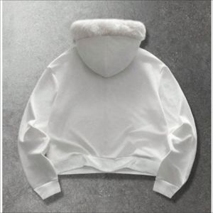 Sweat à capuche épais en molleton lourd surdimensionné avec fermeture éclair pour homme, broderie personnalisée, streetwear, coton de qualité, automne - Product Image 2