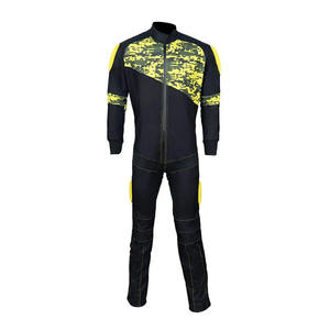 Men's Blue and Black <b>Waterproof</b> Breathable Flame-Retardant Polyester <b>Work</b> <b>Pants</b> with Zippered Pocket and Adjustable Waistband - Product Image 2