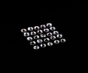 4,26 CTW Diamants blancs ronds de petite taille, taille rose, cultivés en laboratoire, 25 pièces, diamants en vrac HPHT 3,5 mm, couleur E, clarté VVS2, pour bijoux fins - Product Image 3