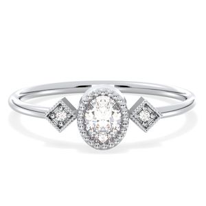 Anillos de Boda de Plata de Ley 925 con Moissanita Certificada por GRA de REYES Wholesale, Novedad, Regalos de Aniversario, Joyería Fina - Product Image 1