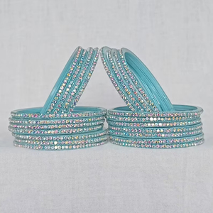 Bracelets tendance multicolores en cristal, strass et imitation perle, souples et empilables, pour femmes et filles, bijoux de mode pour mariage - Product Image 1