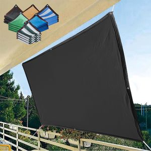 Grande Tenda Parasole Rettangolare in Tessuto HDPE per Cortili, Giardini e Piscine, Facile Installazione, Impermeabile - Product Image 4