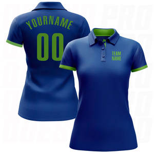 Polos de Verano para Hombre, Nuevos Polos de Golf de Algodón Tejido Verde Neón, Polos Deportivos Transpirables que Absorben la Humedad para Golf - Product Image 5