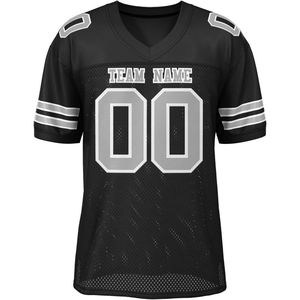 Camiseta de Fútbol Americano Personalizada al por Mayor con Logotipo, Impresa en Alta Calidad, Malla de Poliéster, Servicio OEM ODM, Secado Rápido y Transpirable - Product Image 5