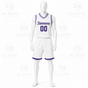 Uniformes de Baloncesto de Alta Calidad para Hombre, Personalizados con Nombre y Número del Equipo, Material Transpirable, en Venta - Product Image 5