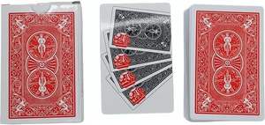 Cartas de Juego Marcadas con Diseño de Bicicleta Roja para Magia y Mentalismo, con Tarjeta de Doble Reverso de Regalo - Product Image 4