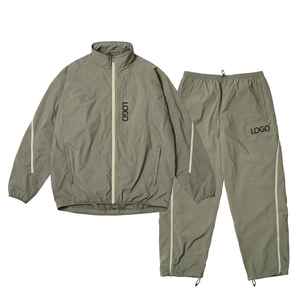 New Fashion Lightweight <b>Men</b> Windbreaker Tracksuits Durable Streetwear Waterproof Outfit oem service <b>Men</b> Windbreaker Tracksuit - Product Image 5