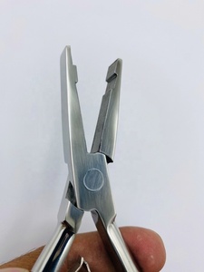 High Quality <b>Titanium</b> <b>Black</b> Color Micro <b>Ring</b> Hair Extension Tools Reusable Steel Square Tip Plier Hot Selling OEM Custom Logo - Product Image 4