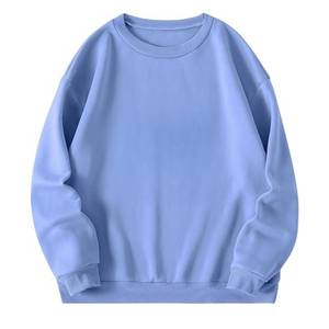 Sudadera Extra Grande de Algodón Orgánico para Mujer, Suave, Transpirable, Corte Holgado, Estilo Casual Urbano, Directo de Fábrica, OEM - Product Image 3