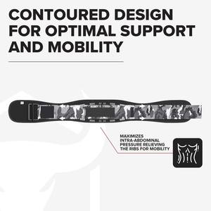 Cinturones de neopreno para entrenamiento de gimnasio y fitness, cinturones de soporte para levantamiento de pesas, seguros y efectivos, para fuerza y fitness. - Product Image 3