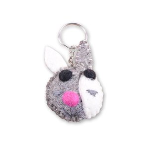 Felt Fish Design Plush <b>Key</b> <b>Chain</b> Unique and Stylish <b>Key</b> Ring - Product Image 1