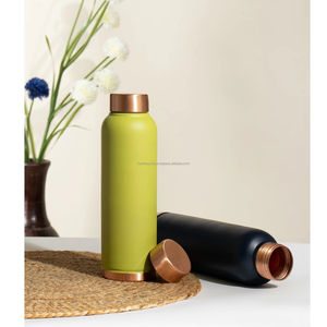 Classic Handmade Pure Copper <b>Water</b> <b>Bottle</b> Eco-Friendly Boiling Applicable for for Optimal Hydration Health for - Product Image 1