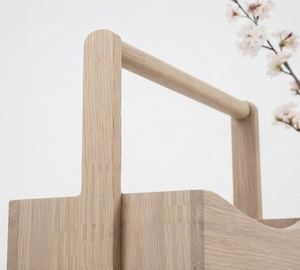 Organiseurs de rangement en bois, Caddy en bois le plus vendu, Organiseurs de rangement pour la maison, Couleur marron, Articles de cuisine - Product Image 5