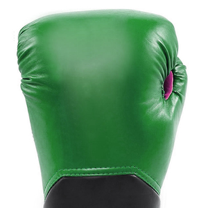 Guantes de Boxeo Profesionales de Cuero para Dedos Completos, Soporte de Muñeca Ajustable, Guantes de Entrenamiento Unisex para Muay Thai - Product Image 4