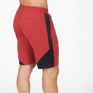 Short de sport respirant en polyester/mesh avec poches zippées, taille ajustable, vêtements de sport de haute qualité, short de course pour hommes - Product Image 2