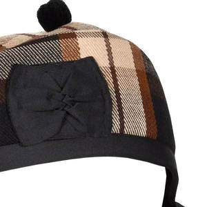 Sombrero Glengarry Tradicional de Lana Escocesa Hecho a Mano, Gorra de Piper, Gorro de Tartán, Disponible en Todos los Tamaños - Product Image 5