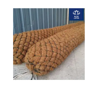 ENVÍO EN EL MISMO DÍA: Tronco de Coco para Drenaje y Mitigación de Deslizamientos de Tierra, Fibra Limpia, Stock Disponible, Directo de Fábrica - Product Image 1