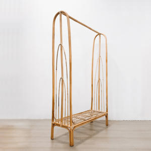 Proveedor de percheros de ratán para tiendas minoristas, perchero de ropa de excelente calidad. - Product Image 2