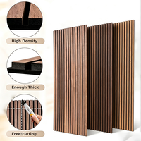 Panneau acoustique en bois Akupanel, panneau mural en bois à lattes insonorisant pour le bureau, la maison, le studio, décoration murale intérieure