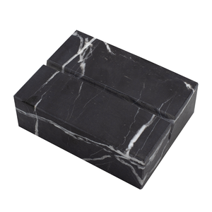 Marble <b>Table</b> <b>Numbers</b> Holder For <b>Wedding</b> Reception <b>Table</b> <b>Numbers</b> Holder Black Rectangle Marble Place Card Holder Tabletop - Product Image 6