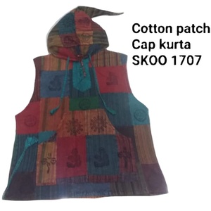 Kurta Kurta ชุดกางเกงผ้าฝ้ายสไตล์โบโฮ,ชุด Anarkali Kurti พร้อมกางเกงสำหรับฤดูร้อน - Product Image 2