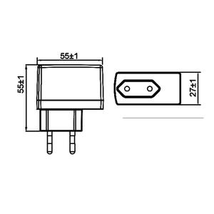 Adaptador de Corriente Médico de Pared para la UE, 5V 12W, Adaptador Médico AC/DC con Puerto USB EN660601-1 para Dispositivos Médicos Portátiles - Product Image 2