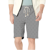 Shorts Bermuda décontractés pour hommes, couleur unie, style urbain, avec cordon de serrage, taille mi-haute, respirants et à séchage rapide
