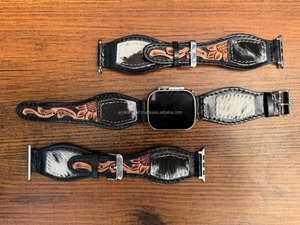 Nuevo 2025 correas de reloj de cuero mecanizadas a mano para mujer de alta calidad correa de reloj femenina para Apple Watch Series muñequeras de cuero de vaca - Product Image 4