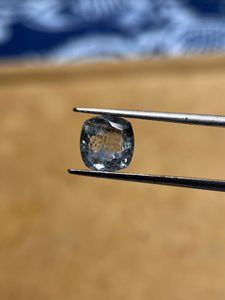 Piedra Preciosa de Aguamarina Natural con Corte Cojín y Facetas con Juego de Color/Fuego para un Estilo Premium de MG para la Fabricación de Joyas - Product Image 1