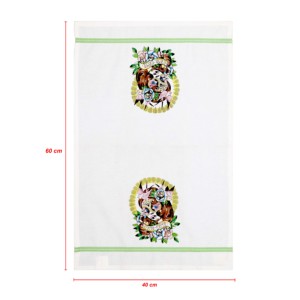 Serviette de cuisine de haute qualité avec un design imprimé magnifique, super absorbante, avec logo personnalisé. - Product Image 4