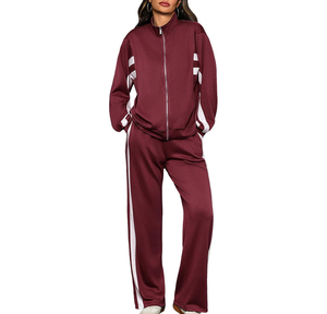 Women's Acid Wash Blue Leopard Print Oversized Hoodie And <b>Pants</b> Two Piece Streetwear Tracksuit Set 100% Cotton Casual Winter - Product Image 2