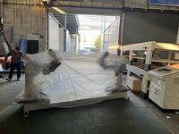 Ligne de production entièrement automatique de bobines d'aluminium laminées PUR 0,25 mm avec colle chaude, moteur PLC et film haute précision à faible coût