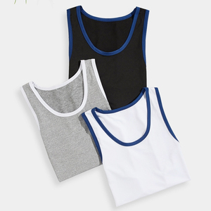 Débardeur d'été pour homme, décontracté, sans manches, en coton doux, t-shirt lavé, vêtement de sport, gilet de gym respirant, streetwear fitness - Product Image 1
