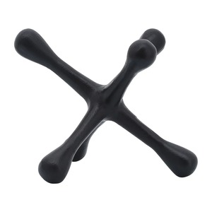 Abstract Geometric Sculpture Handmade Minimalist Tabletop Art <b>Decor</b> for Living Room - Product Image 2