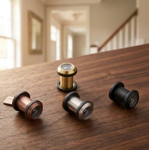 ช่องมองประตูทองเหลืองพรีเมียม ดีไซน์ทันสมัย HI-SAFE HS-2008 รับประกัน 1 ปี อุปกรณ์ฮาร์ดแวร์ประตูหลัก - Product Image 1