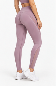 Seamless Womens <b>Ankle</b>-<b>Length</b> <b>Leggings</b> High Waist Push Yoga Fitness Gym Workout Pants Breathable Quick Dry Stretch Activewear - Product Image 4