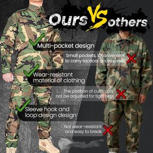 Uniforme de chasse et de randonnée camouflage haut de gamme, vêtements d'aventure en plein air respirants, fournisseur de haute qualité - Product Image 2