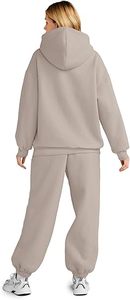 Conjunto Deportivo de Algodón Grueso para Mujer, Talla Grande, con Bordado Personalizado, Proveedor OEM ODM - Product Image 6