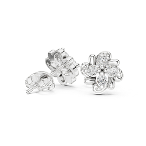 Pendientes de Oro Amarillo de 14K con Diamantes Cultivados en Laboratorio para Mujer |   Diamante Cultivado Nuevo - Product Image 4