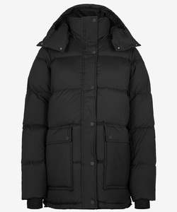 High Quality Long Minimalist Safari Jacket Winter Waterproof Windproof Breathable Warm Fluffy Hooded Detachable <b>Hat</b> Customizable - Product Image 1