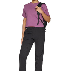 T-shirt court ample personnalisé pour femme 100 % coton avec motif, tee-shirt court de haute qualité, mode OEM ODM, vente en gros - Product Image 4